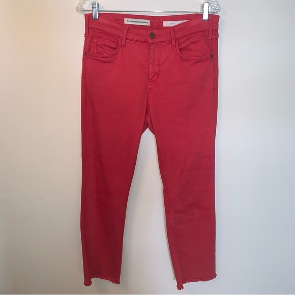 Anthropologie Pilcro and the Letterpress Script High-Rise Crop Flare Jean 29 - Picture 2 of 11